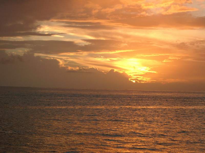 Sundowner bei den Pitons