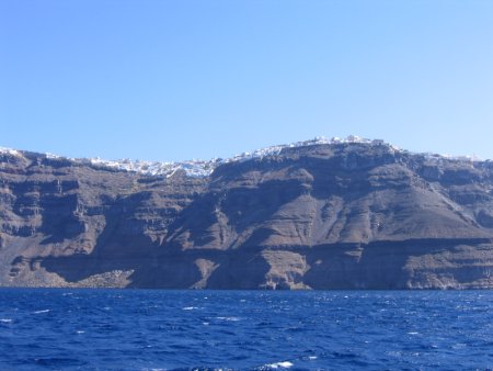 Caldera von Thira